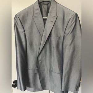 Sean John classic fit silver blazer jacket 46L